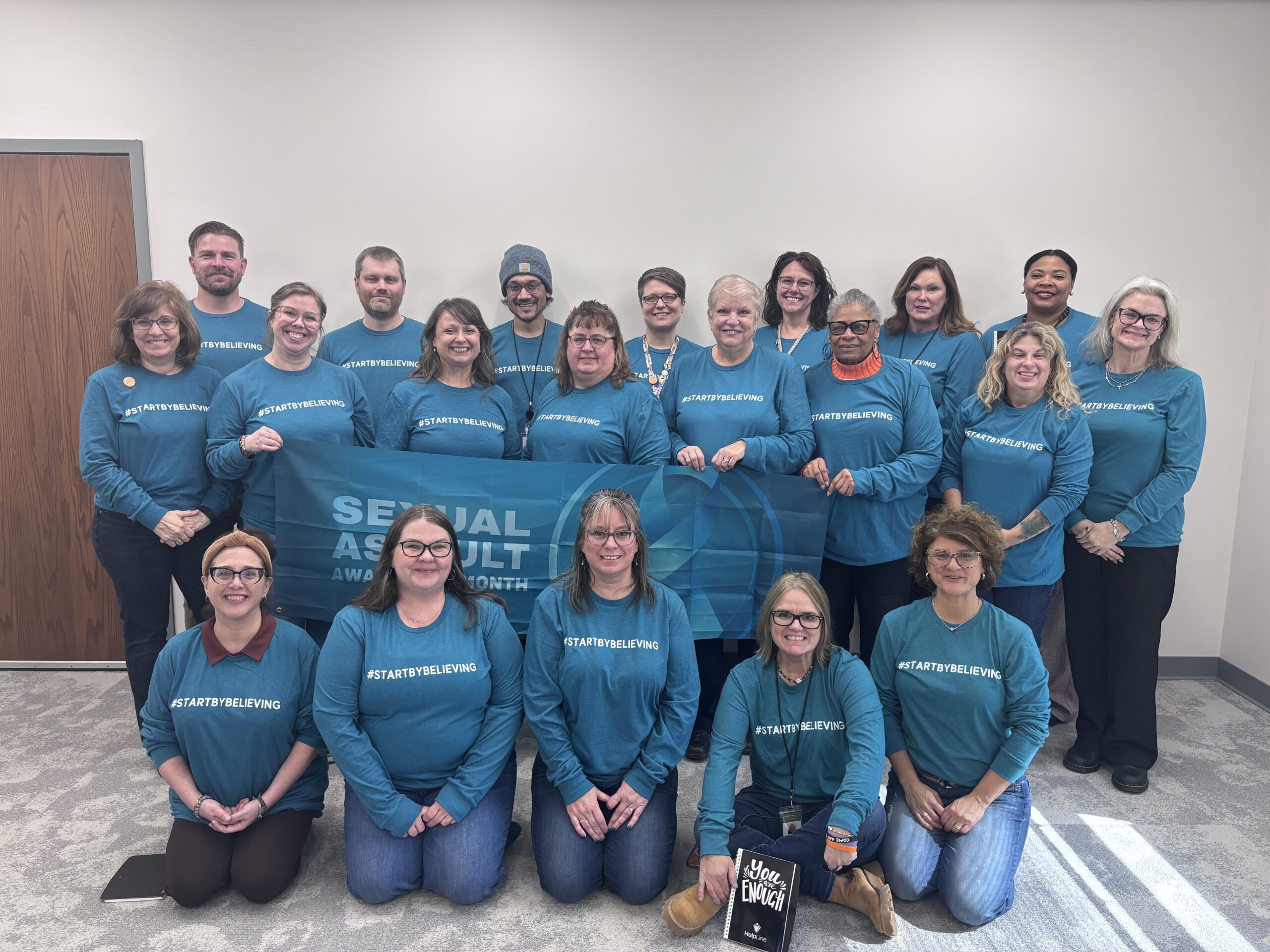 Staff Start by Believing