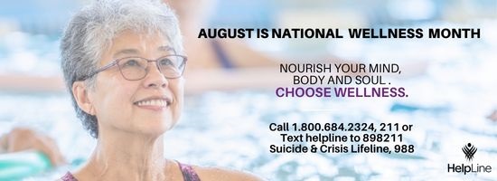 August is National Wellness Month - WEB